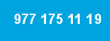 977 175 11 19 977 175 11 19